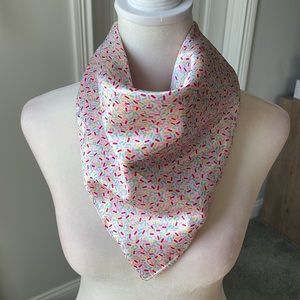 Pastel confetti handkerchief/scarf